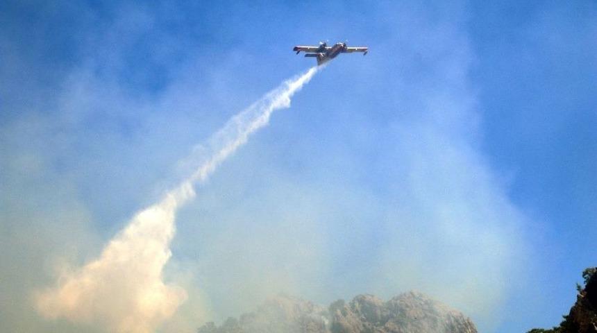 Antalya&rsquo;daki Yangın 34 Saattir Devam Ediyor