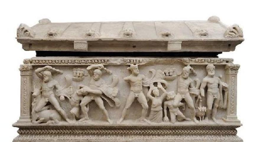 İsvi&ccedil;re'ye Ka&ccedil;ırılan Herakles Lahdi Geri D&ouml;n&uuml;yor