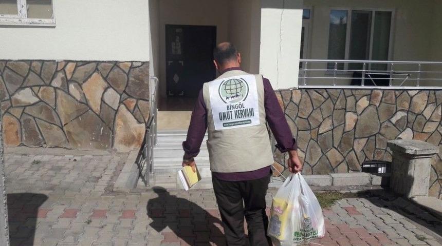 Bingöl’de Bin 739 Aileye Destek