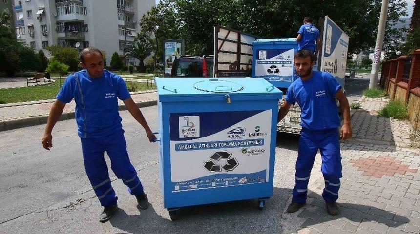 Bayraklı&rsquo;da 40 Bin Ton Atık D&ouml;n&uuml;ş&uuml;me