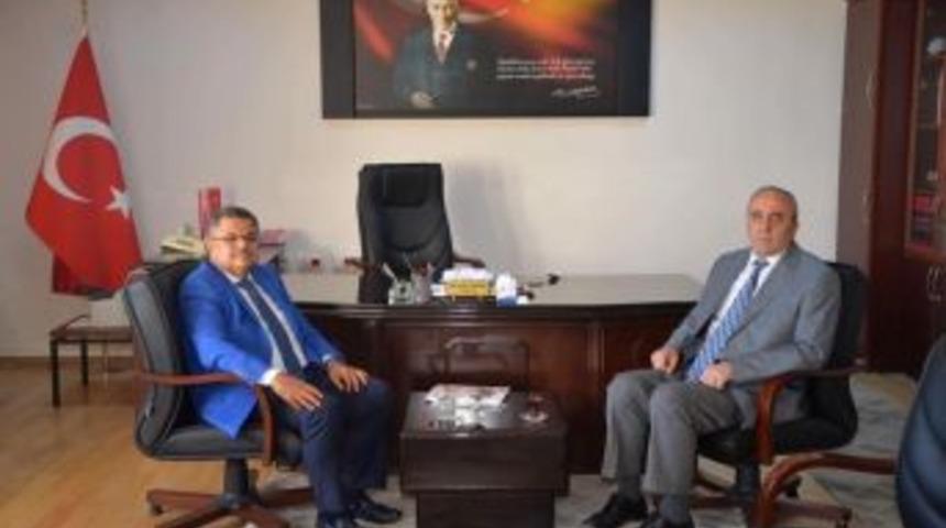 Bilecik Defterdarı Şahin Ve Başkan Yağcı Bir Araya Geldi