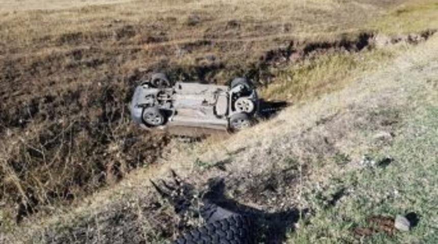 Eleşkirt&rsquo;te Trafik Kazası: 2 Yaralı