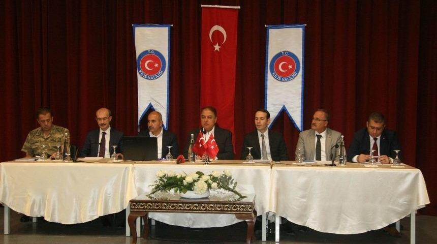 Kilis&rsquo;teki Okullarda Alınacak Tedbirler Masaya Yatırıldı