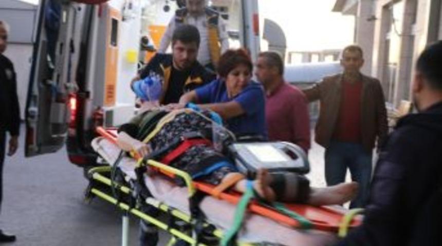 Bah&ccedil;eye Yuvarlanan Kadın Yoğun Bakıma Alındı