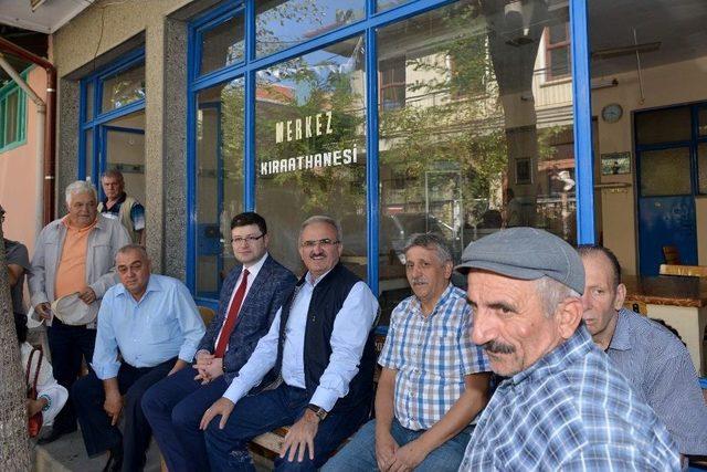 Vali Karaloğlu Akseki-ibradı-derebucak Karayolu&rsquo;nu İnceledi 2