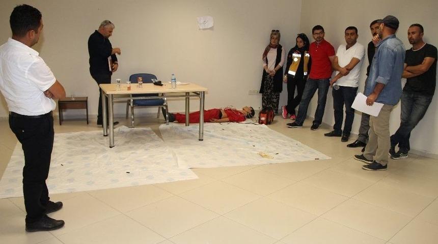 Van&rsquo;da 112 Sağlık Ekiplerine Adli Vaka Eğitimi