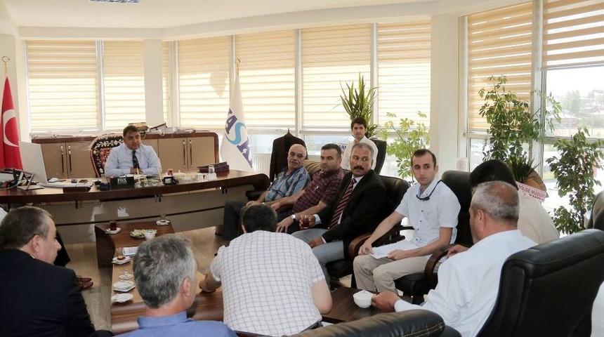 Mahalle Muhtarlarından Tekataş&rsquo;a Ziyaret