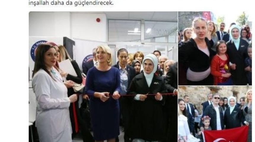 Emine Erdoğan Twitter&rsquo;dan İlk Paylaşımını Yaptı