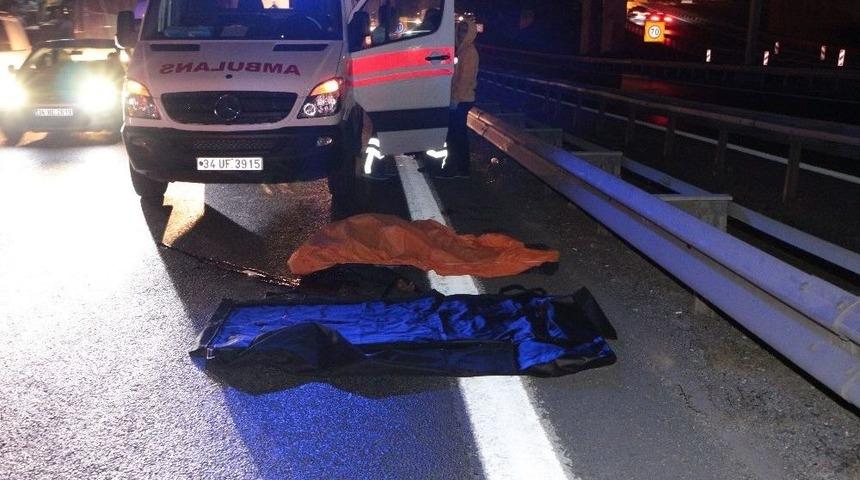 Esenler Tem Bağlantı Yolunda Feci &Ouml;l&uuml;m