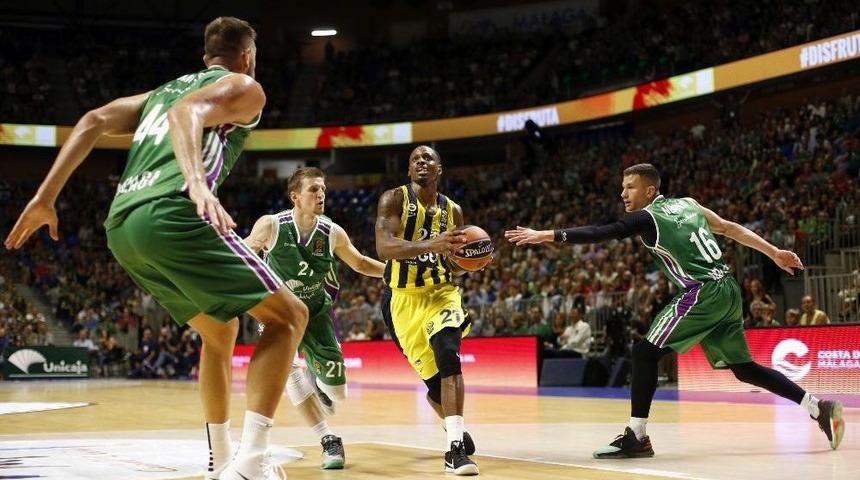 Thy Euroleague: Unicaja Malaga: 68 - Fenerbah&ccedil;e Doğuş: 67