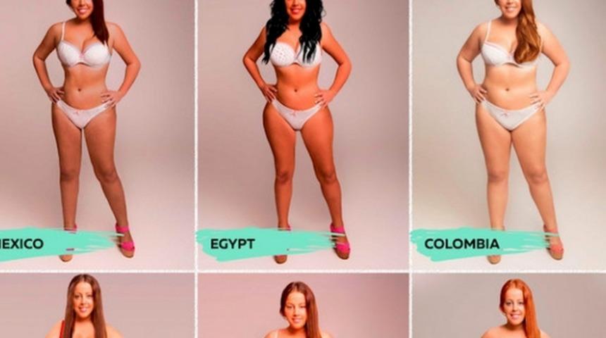 V&uuml;cudunu 18 &Uuml;lkede Photoshoplattı: İşte &Uuml;lke &Uuml;lke Değişen G&uuml;zellik Algısı