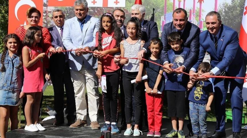 &Ccedil;ankaya&rsquo;da Dostluk Adına G&uuml;rcistan&rsquo;ın Başkenti Tiflis&rsquo;in Adını Taşıyan Park A&ccedil;ıldı