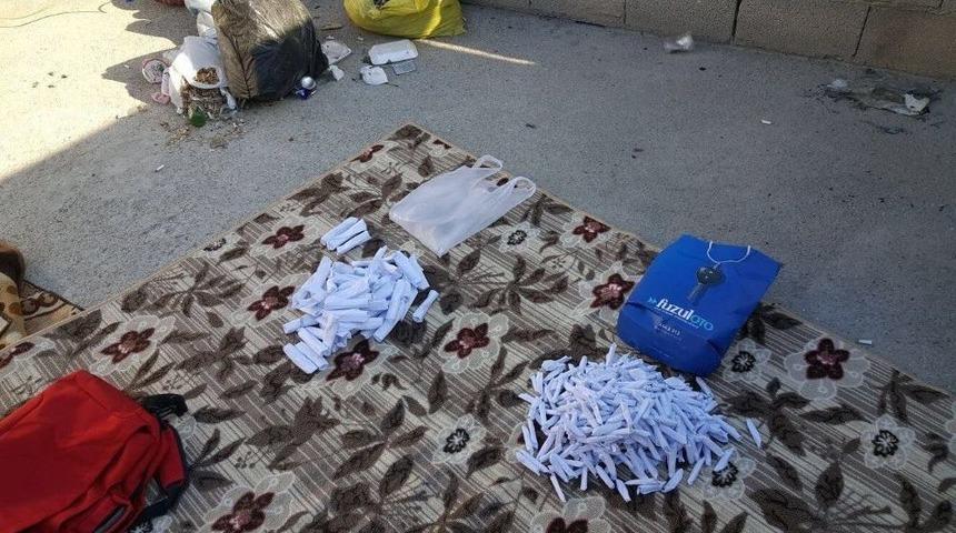 Damdaki &Ccedil;antadan 410 Paket Esrar &Ccedil;ıktı