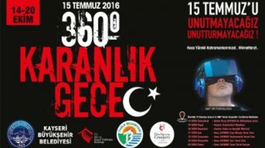 15 Temmuz Sanal Ger&ccedil;eklik Tırı Kayseri&rsquo;ye Geliyor