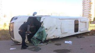 Başkent’te Öğrenci Servisi Yan Yattı: 4 Yaralı