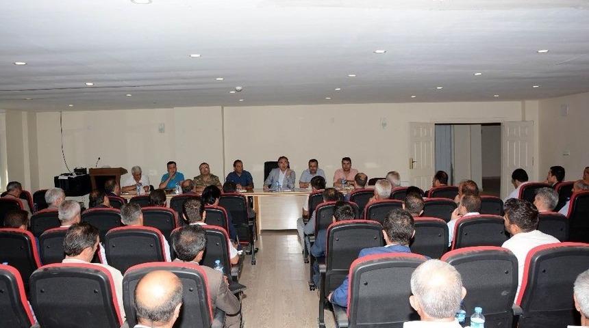 &Ccedil;atak&rsquo;ta &lsquo;okul G&uuml;venliği&rsquo; Toplantısı