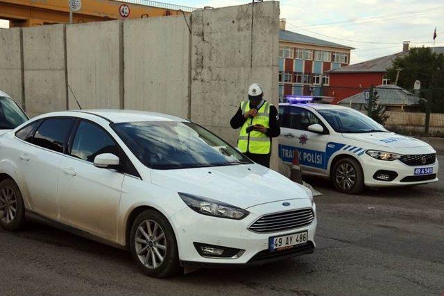 Muş’ta ’trafik Güvenliği’ Denetimi