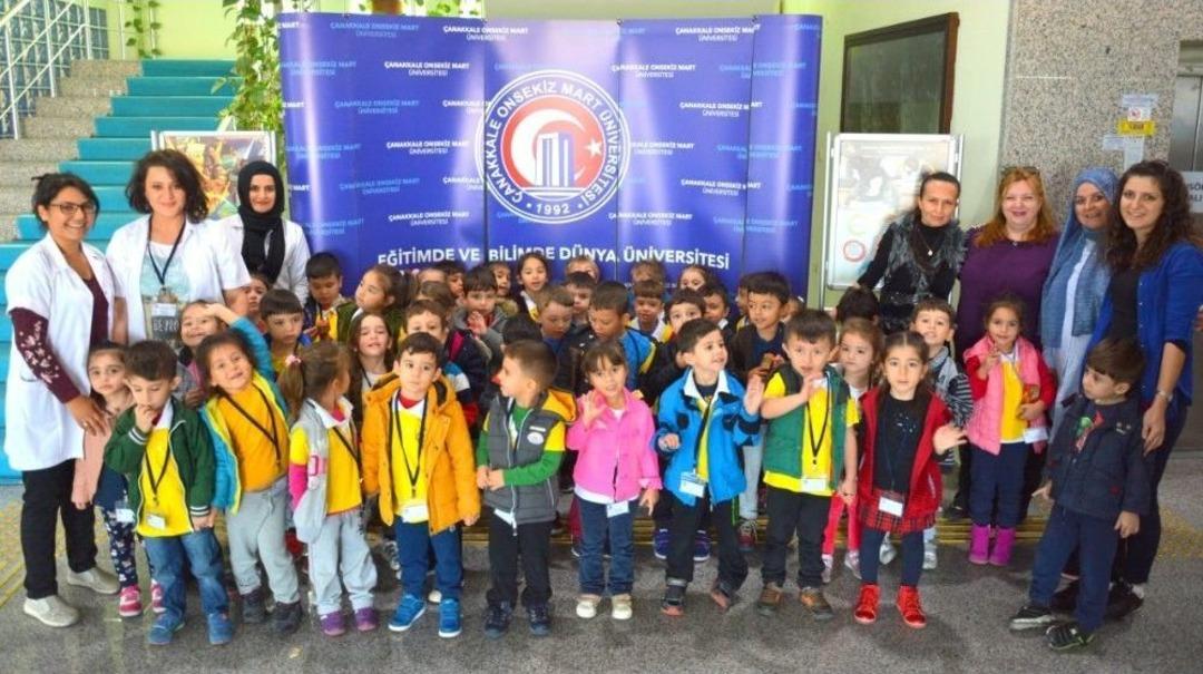 Minik &Ouml;ğrenciler Meslekleri Yerinde &Ouml;ğreniyor