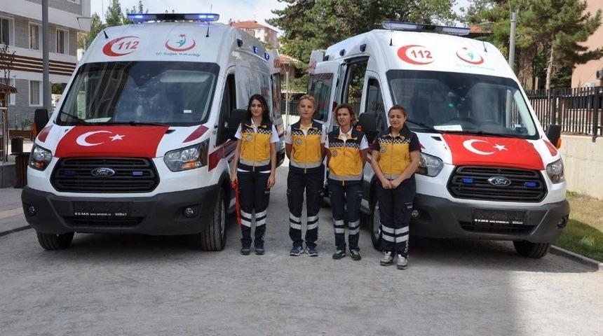 Uşak İl Sağlık M&uuml;d&uuml;rl&uuml;ğ&uuml;nde Ambulans Teslim T&ouml;reni Yapıldı