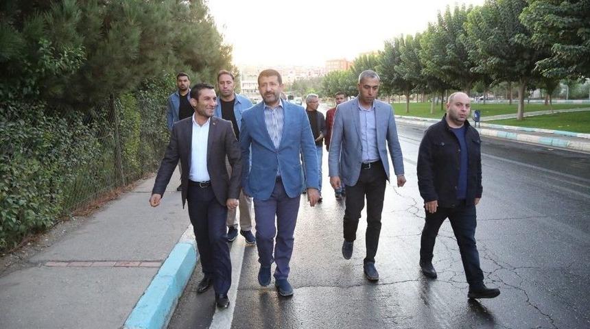 Ekinci, Esnafla Bir Araya Geldi