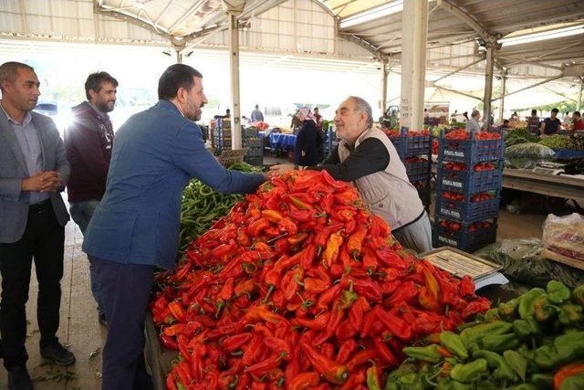 Ekinci, Esnafla Bir Araya Geldi