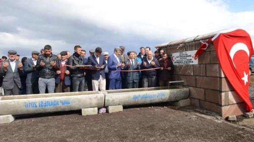 Şehit Astsubay Adına Yaylada &Ccedil;eşme Yaptırıldı