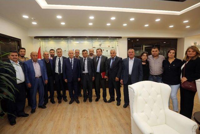 Hemşehri Derneklerinden Başkan Yaşar&rsquo;a Teşekk&uuml;r 1