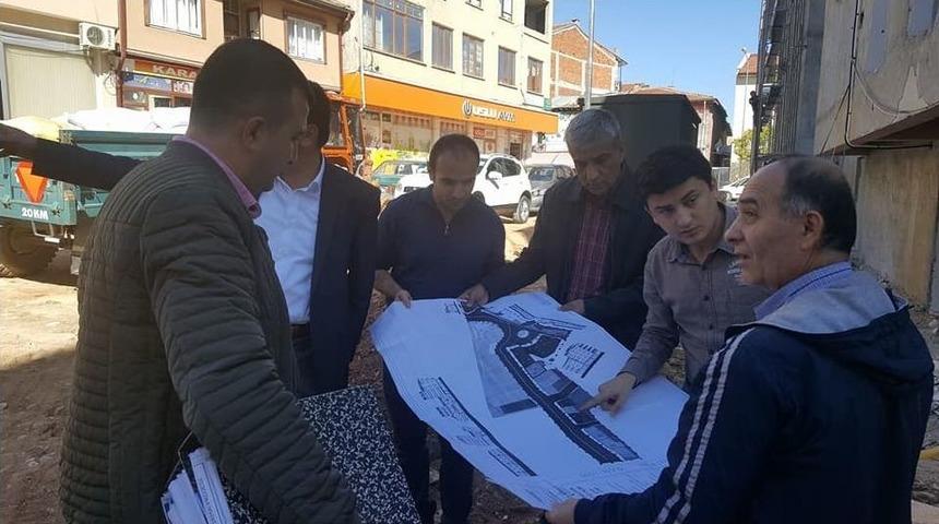 Bursa R&ouml;l&ouml;ve Ve Anıtlar B&ouml;lge M&uuml;d&uuml;r&uuml; Ve Ekibinden Pazaryeri&rsquo;ne Ziyaret