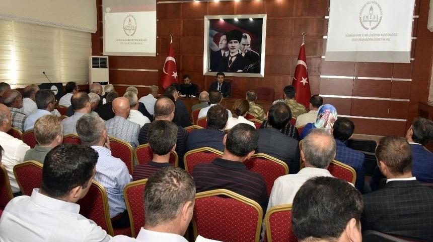 G&uuml;m&uuml;şhane&rsquo;de Eğitim G&uuml;venlik Tedbirleri Toplantısı Yapıldı