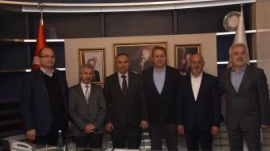 Başkan Dursun Ay&rsquo;a Ziyaretler Devam Ediyor