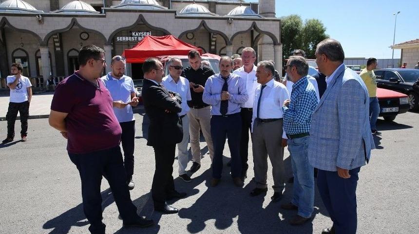 Başkan Memduh B&uuml;y&uuml;kkılı&ccedil; Serbest B&ouml;lge&rsquo;de