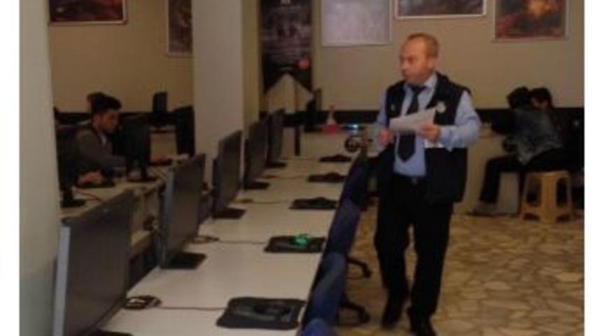 Bayrampaşa&rsquo;da Zabıtadan İnternet Kafelere Sıkı Denetim