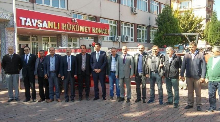 Tavşanlı&rsquo;nın K&ouml;ylerine Yangın Su Tarkeri