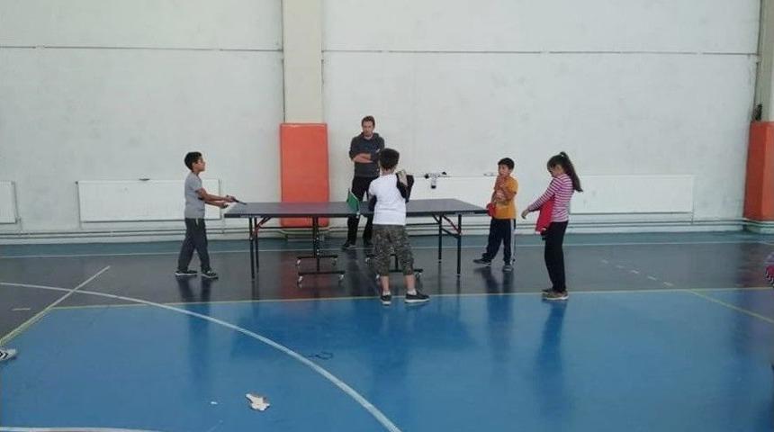 Hisarcık&rsquo;ta Ortaokul Ve Liseler Arası Masa Tenisi Turnuvası