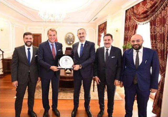 Fikret Orman'dan, Adalet Bakanı Abdulhamit Gül'e Ziyaret