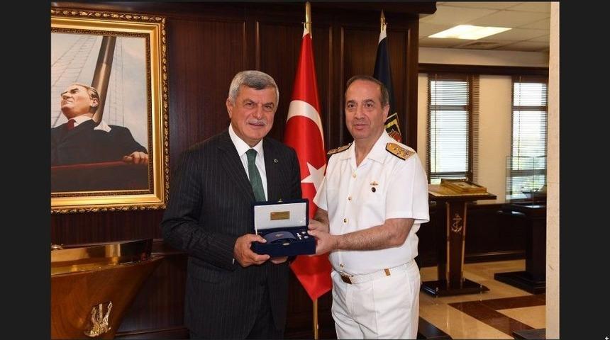 Başkan Karaosmanoğlu&rsquo;ndan Komutanlara Ziyaret