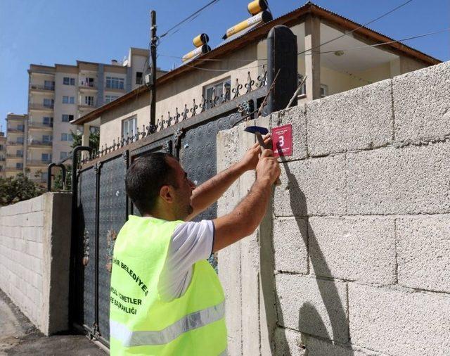 Van Büyükşehir Belediyesinden Numarataj Çalışması