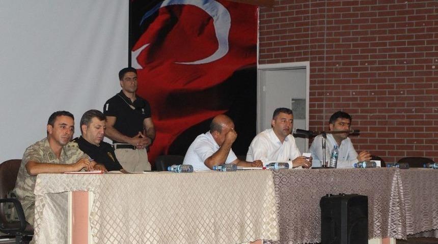 Silopi&rsquo;de &lsquo;okul G&uuml;venliği&rsquo; Toplantısı