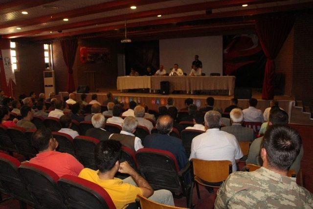 Silopi&rsquo;de &lsquo;okul G&uuml;venliği&rsquo; Toplantısı 1