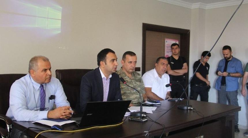 Silvan&rsquo;da &lsquo;okul G&uuml;venliği&rsquo; Toplantısı Yapıldı