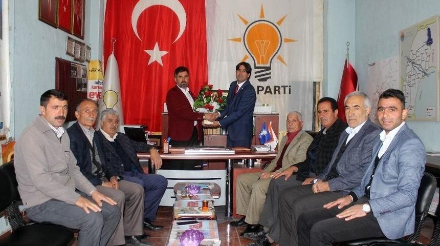 Ak Parti Taşlı&ccedil;ay İl&ccedil;e Teşkilatında Devir Teslim