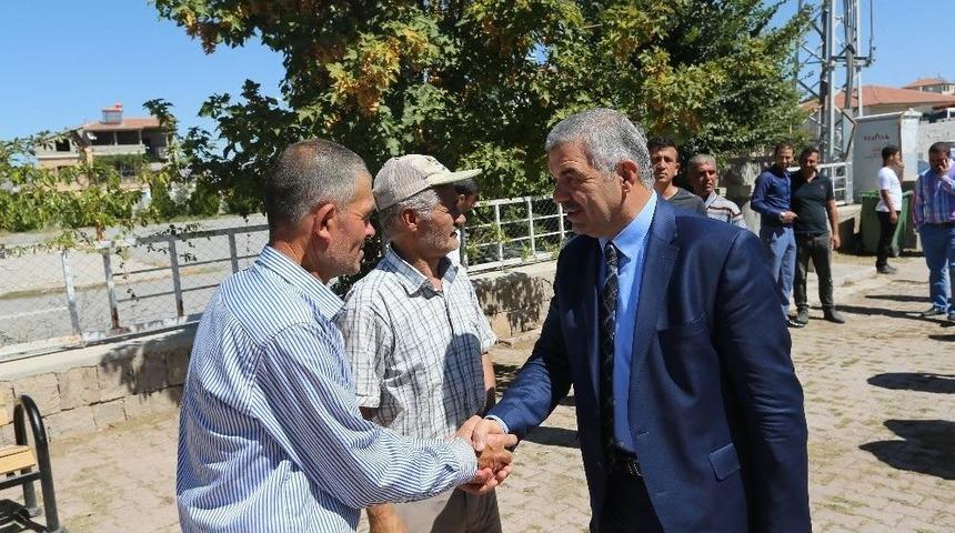 Başkan Mustafa &Ccedil;elik, Buğdaylı&rsquo;da Ay &Ccedil;ekirdeği &Uuml;retici Ve Esnaflarını Ziyaret Etti