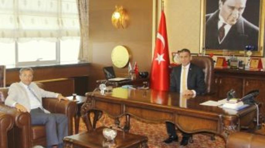 Mersin Barosu, Akdeniz Kaymakamı Pamuk&rsquo;u Ağırladı