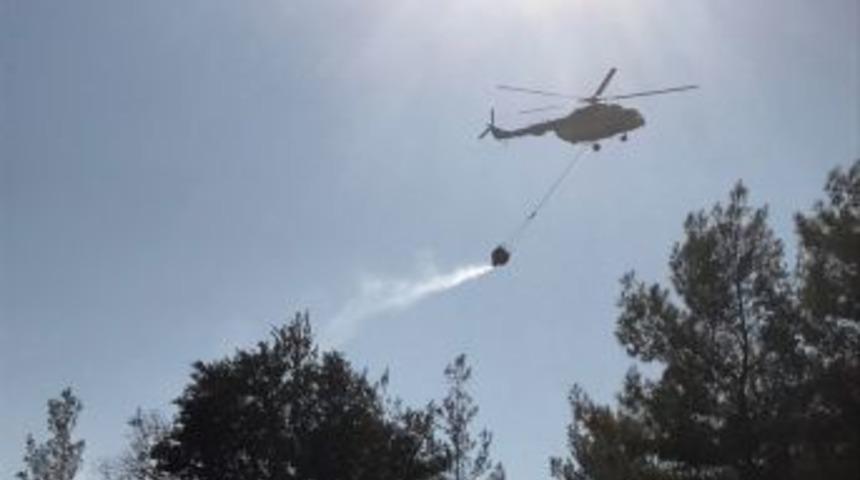 Muğla Menteşe&rsquo;de Yangın Paniği