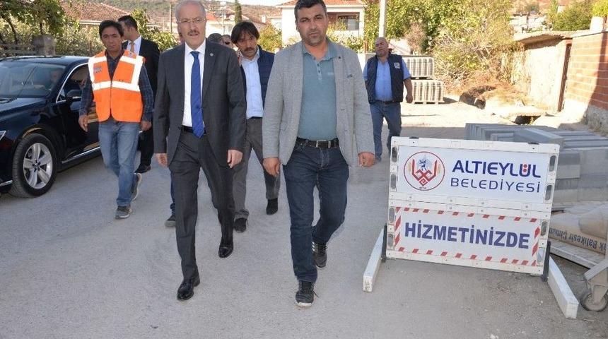 Altıeylül’e Çalışmalar Hızla Sürüyor