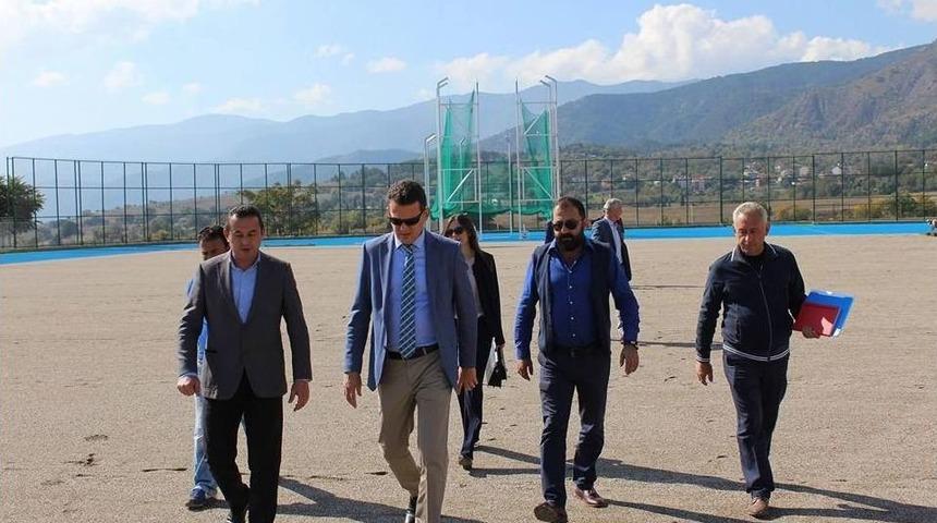 &Uuml;rkmezer, Stad Yenileme &Ccedil;alışmalarını Yerinde İnceledi