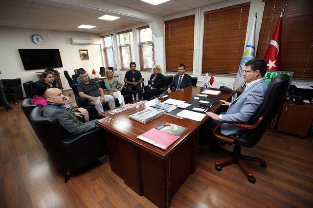 Slovenyalı Belediye Başkanı&rsquo;ndan Başkan Subaşıoğlu&rsquo;na Ziyaret 1