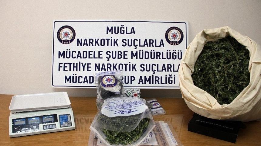 Seydikemer&rsquo;de Uyuşturucu Operasyonu