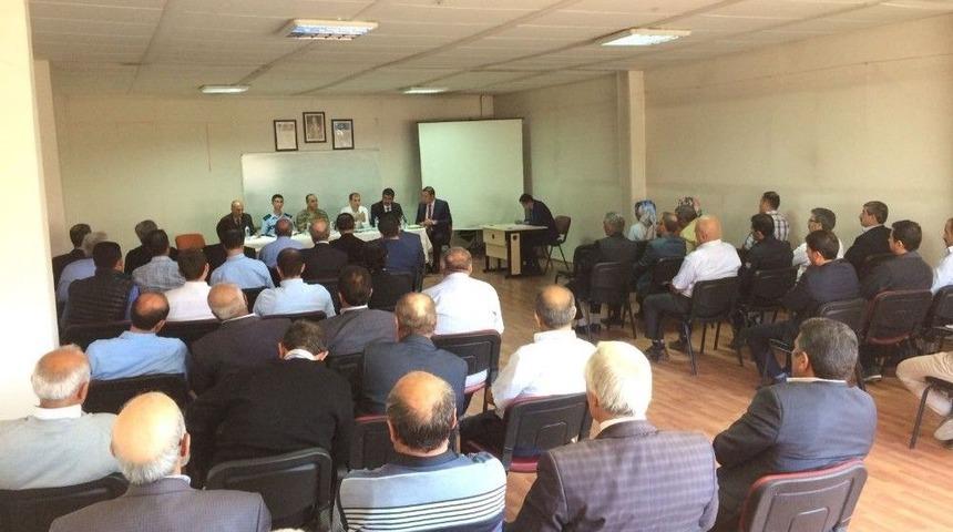 Aşkale&rsquo;de Eğitim &Ouml;ğretim Yılı &Ouml;ncesi G&uuml;venlik Toplantısı Yapıldı