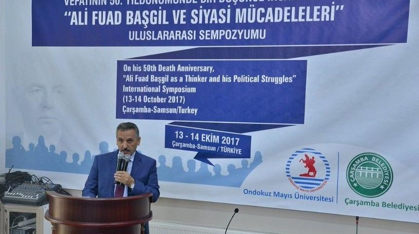 Vali Kaymak: “ali Fuad Başgil Bir Vatan Sevdalısıydı”